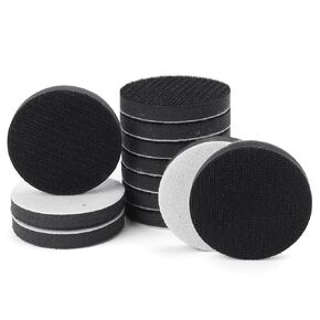 POLIWELL 5 Pack 3 Inch 75mm Foam Buffing Interface Pad | Hook & Loop, Soft Density Buffer Backing Pads, Sanding Discs for Drill Mini RO Sander Detail Sanding in Saudi Arabia