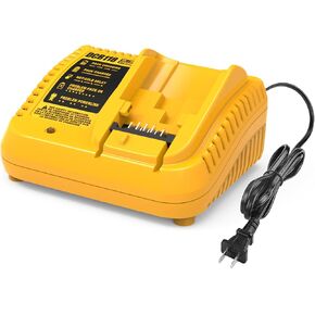 Fast Charger Replacement for Dewalt 12V 20V Lithium Battery Charger, DCB118 Compatible with Dewalt Battery DCB200 DCB201 DCB203 DCB204 DCB206 DCB207 DCB208 DCB230 DCB240, with LED Indicator in Saudi Arabia