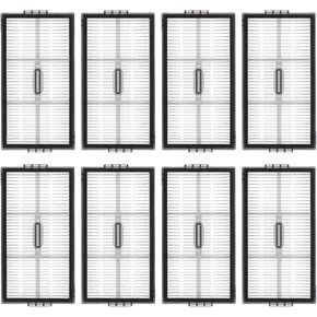 (8 Pack) Saros 10R Replacement HEPA Filters for Roborock Saros 10R, Saros 20, Saros 20 Sonic, Qrevo Edge 2 Pro, Qrevo Edge 2, Qrevo Curv 2 Pro, Qrevo CurvX Robot Vacuum, Filter Accessories Kit in Saudi Arabia