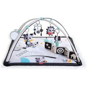 Tiny Love Baby Tummy Time Play Mat, Gymini Deluxe Baby Play Mats for Floor, Magical Tales Black & White Activity Gym in Saudi Arabia
