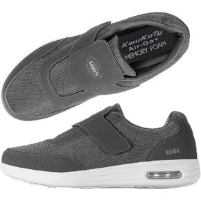 Orthopedic Diabetic Shoes for Men Women, Easy On Velcro, Wide Toe Box | Adaptive Fit System with 2 removable inserts and adjustable Velcro straps for personalized comfort as feet change. in Kuwait