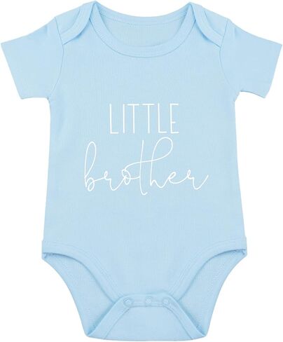 Little Brother Bodysuit for Baby Little Bro Baby Bodysuit Lil Bro Babies Clothes in Kuwait