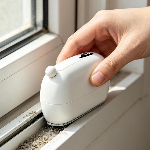 3-in 1 Cleaning Brush - Crevice Cleaning Brush, Non-Slip Glass Scraper | Window Crevice Brush, Balcony Cleaning Tool, Car Vent Cleaning Brush, Suitable For Home And Travel. For Sliding Door Track in Kuwait