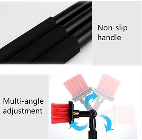 Cleaning Brush 12Ft Water Fed Window Cleaning Pole Conservatory Solar Panel High Reach Extendable Extended Extension Brush Squeegee Equipment Hose Fed Kit in Kuwait