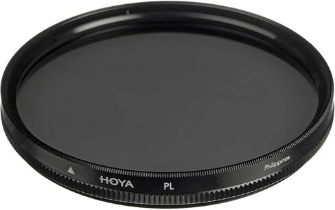 HOYA 86mm Polarizing Filter (Non-Coated) – Glare-Reducing Camera Lens Filter for Manual Focus Lenses with Rotating Slim Aluminum Frame, Optical Glass, Enhances Contrast & Color, No Color Shift in Kuwait