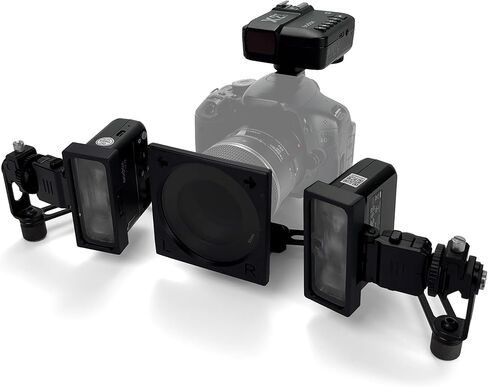 Cross-Polarization Sets for Flashes - Dental Photography Polarizer Set for Camera (YONGNUO YN-14EX) No Glare, No Reflections Camera Photography in Kuwait