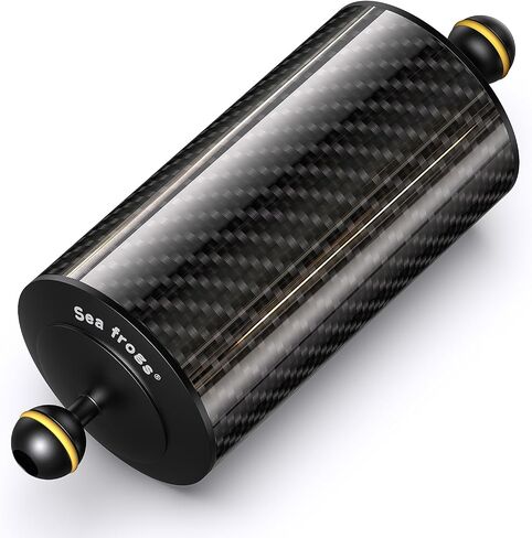Sea frogs Carbon Fiber Float Arm D80mm, 10'', Buoyancy Provided 900g | for Ultralight, Aquatic Arm, Underwater Camera System Diving Tray Video Light/Strobe GA-11 in Kuwait