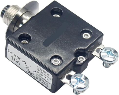 1PCS 98 Series 5A Overload overcurrent Protector 4.5 Reset Switch Fuse in Kuwait