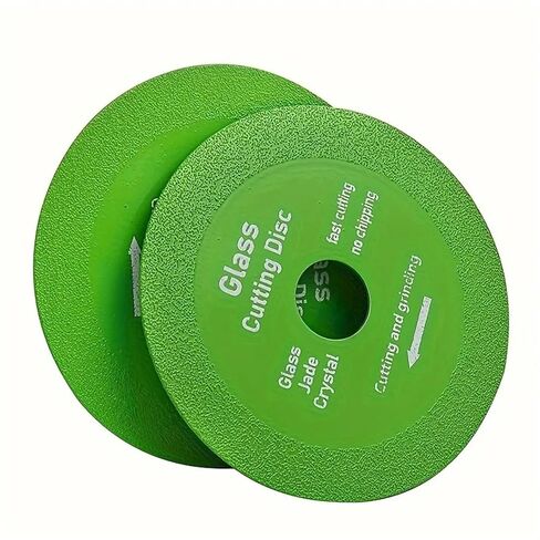 Discos para Cortar Ceramica 3PCS Ultra-Thin Diamond Saw Blade for Glass Ceramic Tile & Crystal Wine Bottle Cutting(115x22.23mm) in Kuwait