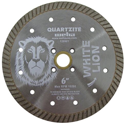 5 Inch White Lion Turbo 10mm x 7/8-5/8 Dry Diamond Blade in Kuwait