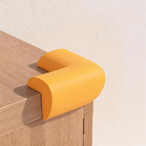 1 Pcs Soft Foam Corner Guard for Furniture – Safety Edge Protector, Right-Angle Design with Double-Sided Tape, Impact Cushion for Home (Black) in Kuwait