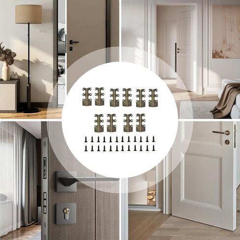 Metal Baseboard Corner Protectors 10 Pieces Furniture Protection Supplies | Box Edge Guard Protector for Renters Landlords Office Apartment Living Room Bedroom Table Doorways Hallways Cabinets in Kuwait