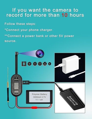 Mini Small Camera, 5G Wi-Fi DIY Home Security Camera, Small and Portable Camera in Kuwait