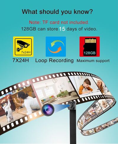 Mini Small Camera, 5G Wi-Fi DIY Home Security Camera, Small and Portable Camera in Kuwait