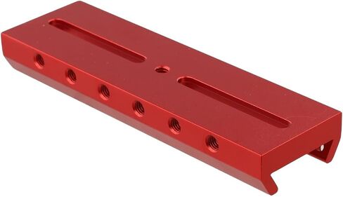 Astronomical Telescope Dovetail Plate Finder for scope Base, Aluminum Alloy Extension Slot With 60° Guide Rail For Mounting Finderscope Or Guider, Red(150mm) in Kuwait