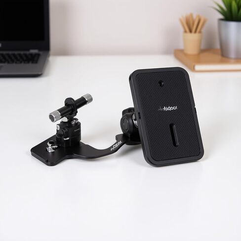 ciciglow Camera Flashlight Tripod Bracket, Multi Functional Portable Universal Aluminum Bracket with 1/4in Screw for DSLR Camera Flashes Microphones in Kuwait