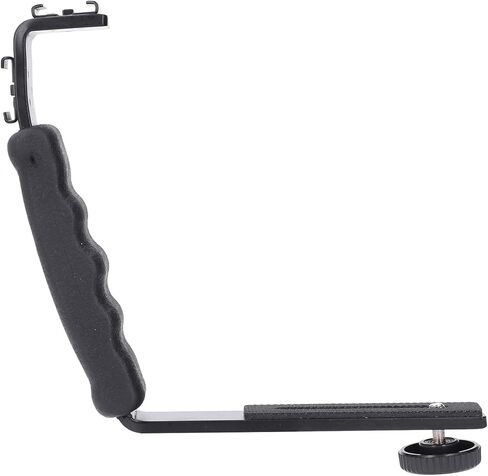 Socobeta Camera L Flash Bracket Lightweight Aluminum Adjustable for Palm 2 2 Photography in Kuwait