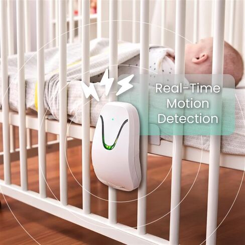 Babysense Video & Breathing Movement Monitor - FSA Video Baby Monitor with Breathing Motion Detection & Alerts Bundle Pack - Video Monitor V24R with Babysense 7 Under-The-Mattress Sleep Monitor in Kuwait