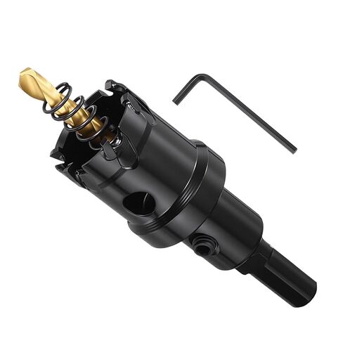 METALLIXITY 47mm(1-27/32") Carbide Hole Saw, TCT Hole Cutters for Thick Stainless Steel Steel Sheet Metal Iron, Black in Kuwait
