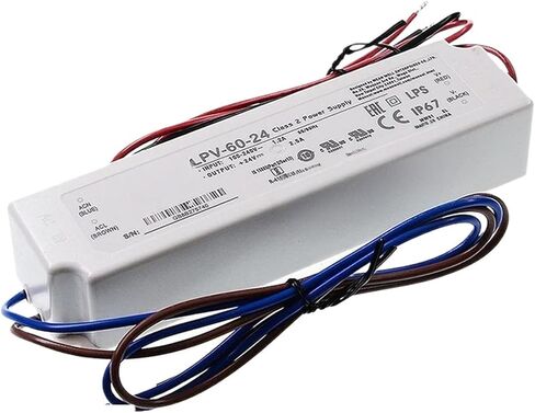 60W Single Output Switching Power Supply LPV-60-12 LPV-60-24 LPV-60-48 Waterproof Lighting(LPV-60-36) in Kuwait