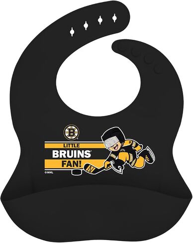 Baby Fanatic NHL Silicone Bib - Premium Quality, Educational, and Fun Activity for Kids and Families in Kuwait