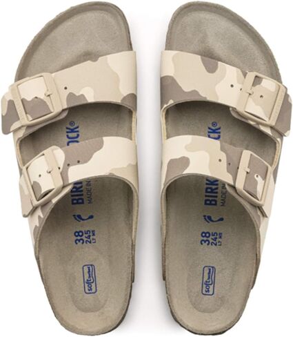 Birkenstock Unisex Adult Arizona Soft Footbed in Desert Soil Gray/Taupe in Kuwait