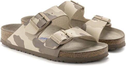 Birkenstock Unisex Adult Arizona Soft Footbed in Desert Soil Gray/Taupe in Kuwait