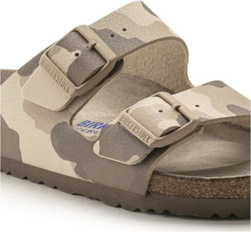 Birkenstock Unisex Adult Arizona Soft Footbed in Desert Soil Gray/Taupe in Kuwait