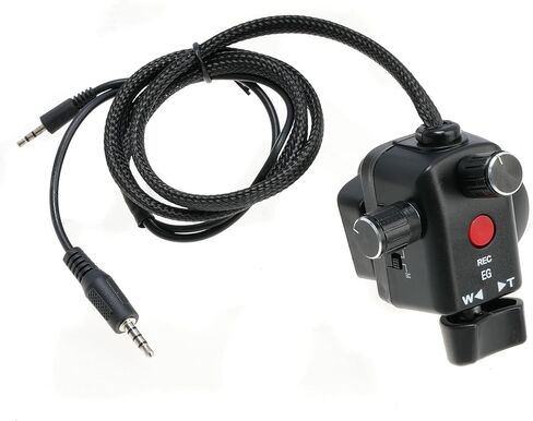 Fotga Camcorder Zoom Lanc Remote Controller IRIS Focus Video Recording Control for Panasonic HC-X1 HC-PV100 AG-AC30 AG-UX90mc UX180 HC-X1000 AG-AC90 AC90MC DVC33 DVC63 DVC15 180B Camera in Kuwait
