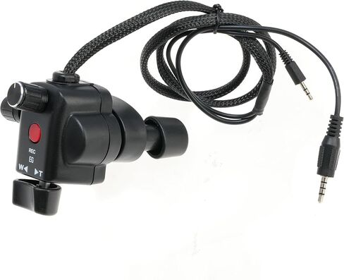 Fotga Camcorder Zoom Lanc Remote Controller IRIS Focus Video Recording Control for Panasonic HC-X1 HC-PV100 AG-AC30 AG-UX90mc UX180 HC-X1000 AG-AC90 AC90MC DVC33 DVC63 DVC15 180B Camera in Kuwait