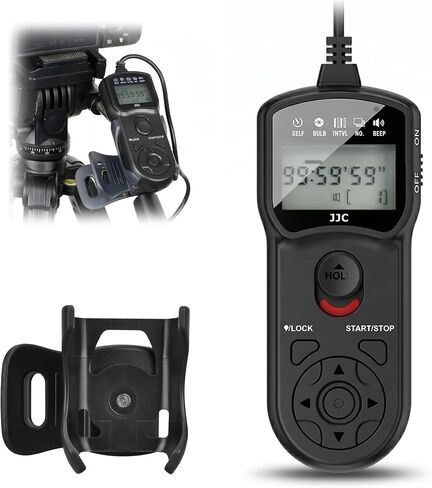 Replaces RM-SPR1 Remote Intervalometer Timer Shutter Release & Clip Holder | Wired Shutter Remote Control for Sony A6400 A6000 A6600 A6500 FX30 A7IV A7III A7R A7RV IV III II ZV1 RX10 V RX100VII More in Kuwait