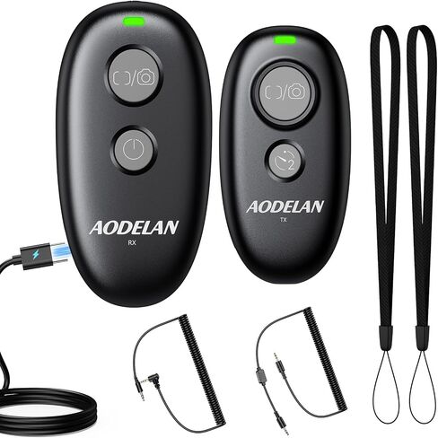 for Fujifilm Rechargeable Camera Remote Control Wireless Shutter Release | Compatiable with Fuji X-S20, X-S10,X-A5,X-T100,X-T50,X-H1,XF10,X-T200,X-E4,GFX 100II,X-M5,GFX100RF,X-E5 in Kuwait
