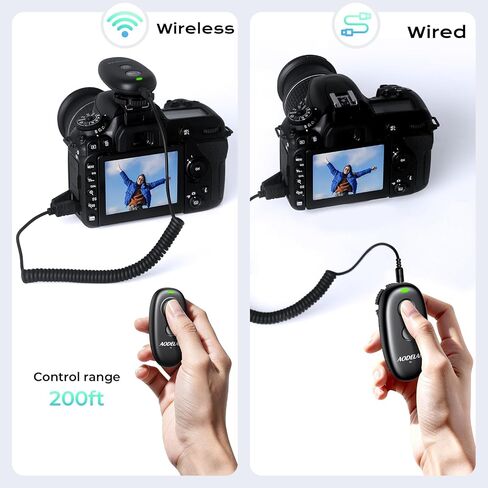 for Fujifilm Rechargeable Camera Remote Control Wireless Shutter Release | Compatiable with Fuji X-S20, X-S10,X-A5,X-T100,X-T50,X-H1,XF10,X-T200,X-E4,GFX 100II,X-M5,GFX100RF,X-E5 in Kuwait