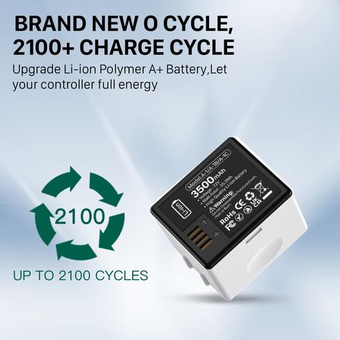 2 Pack Battery for Arlo Pro/Pro 2 with Charger, 3500mAh 2026 Upgrade High Capacity Battery Replacement for Camera A-1 A-1B A-1C VMC4030 VM4230 VM4430 VM4530 VMA4400 VM4230 VMS4120 in Saudi Arabia