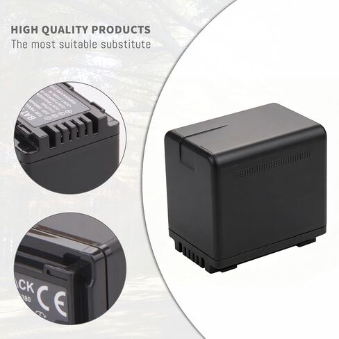 VW-VBT380 VBT380 VW-VBT190 VBT190 Battery for Panasonic HC-V800K, HC-VX1K | Compatible with HC-WXF1K, HCV520, HC-V550, HCV710, HCV720, HC-V750, HC-V770, HC-VX870, HC-VX981, HC-W580, HC-W850, HCWXF99 in Kuwait