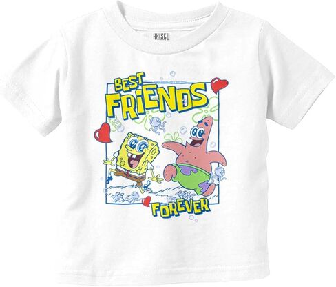Spongebob Patrick Best Friend Forever Toddler Boy Girl T Shirt in Kuwait