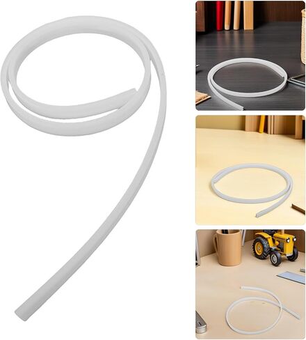 Artibetter Flexible LED Strip Diffuser Channel Pvc Soft Gel Cover for Bendable LED Light Strips Even Light Distribution with Glare Protection Easy Hand Application for Home Accent and Indoor in Kuwait