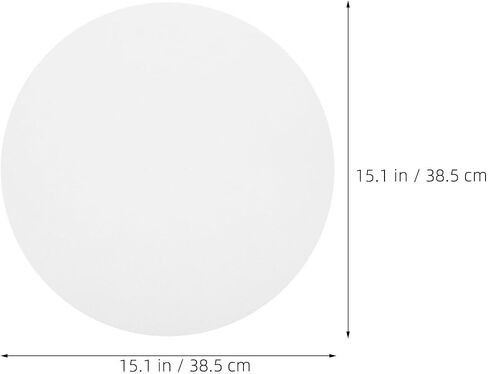Acrylic Lampshade Light Diffuser for Ceiling Lamps Glare Reduction and Easy Installation, 15.1 Inch White Lamp Shade Replacement for Bedrooms and Living Rooms in Kuwait