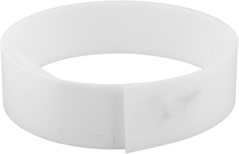 Operitacx Flexible LED Strip Light Diffuser Channel Cover Made of Acrylic for Enhanced Light Diffusion and Easy Application, for Home and Living Room Decor, White LED Strip Cover in Kuwait
