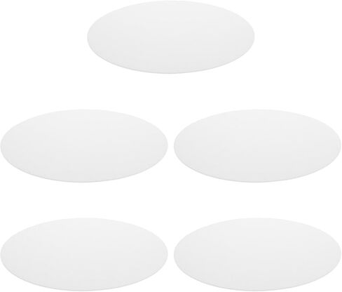 BESPORTBLE 5pcs round Acrylic Ceiling Light Diffuser for LED Ceiling Lights Anti-glare Lampshade and Secure Smooth Edges for Offices and Working Environments in Kuwait