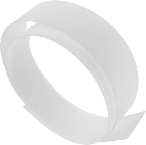 Flexible White Plastic Diffusion Sheet for LED Strip Lights 48x2 Inch with 0.8mm Thickness, Versatile Ambiance Control Panel for Custom Installations and Office Lighting Upgrades in Kuwait