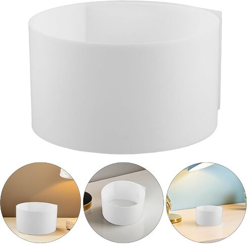 OSALADI White Acrylic LED Strip Light Diffuser Panel with Flexible Installation and Glare-Free Comfort, 48 Inch Long Cover for Furniture and Ceiling Lighting, Modern Décor and Aesthetic in Kuwait