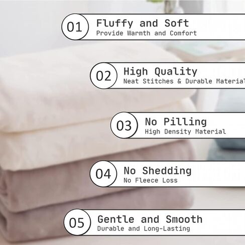 Personalized Baby Blankets for Girls with Name - Baby Boy Newborn Soft- Customized Blankets (40-50in) in Kuwait