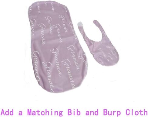 Personalized Baby Blankets for Girls with Name - Baby Boy Newborn Soft- Customized Blankets (40-50in) in Kuwait
