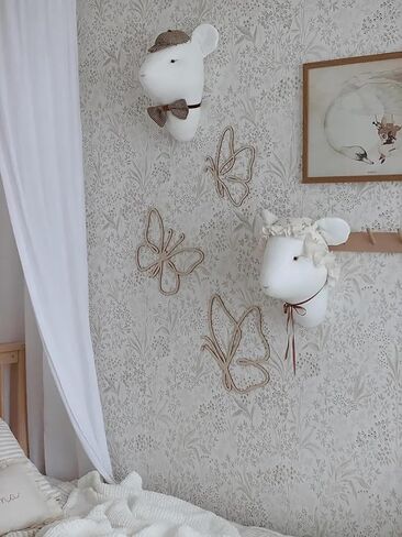 3PCS Butterfly Wall Decor,Wooden Baby Shower Party Supplies for Butterfly Birthday Decor,Kitchen Bathroom Indoor Outdoor Wedding Birthday Party in Kuwait