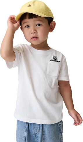 Gap Baby Boys' Graffiti Bear Pocket Tee in Kuwait