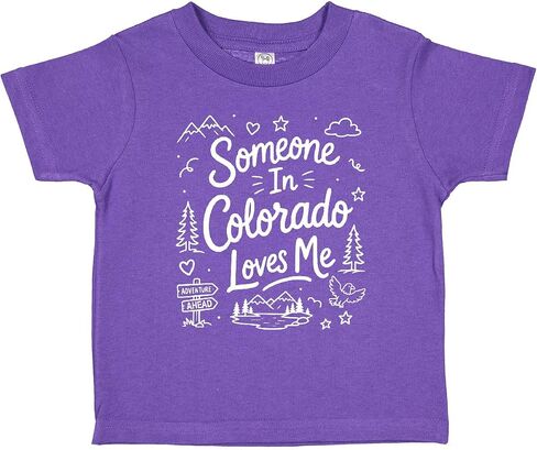 inktastic Someone in Colorado Loves Me Toddler T-Shirt in Kuwait