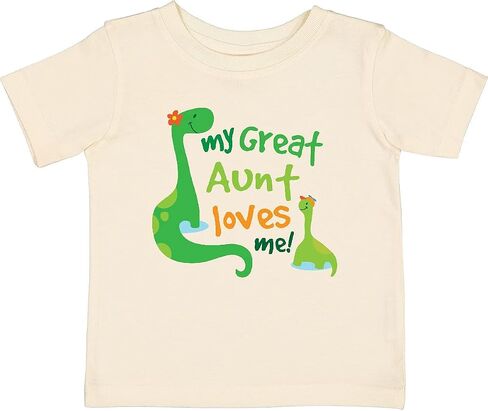 inktastic My Great Aunt Loves Me Baby T-Shirt in Kuwait