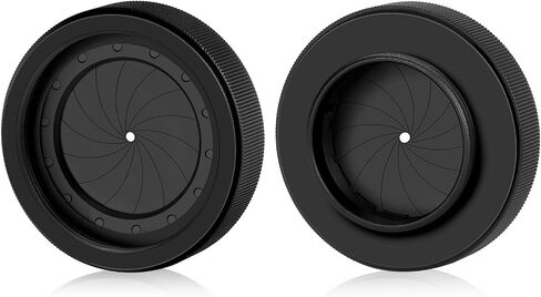 Adjustable Iris Aperture Diaphragm M30 to M37 Iris Aperture Diaphragm Adapter Optical Diaphragm 1.5-26mm Lens Module Adapter Ring Optics PVS-14 PVS 14 Optics (M30/M37*2) in Kuwait