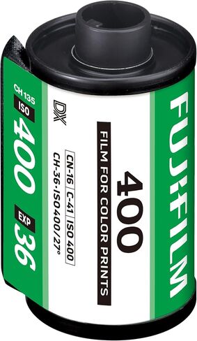 FUJIFILM 135 FUJIFILM 400 EC 36EX1 Color Negative Film 1.4 inches (35 mm) Fuji Color FUJIFILM400 ISO Sensitivity 400 36 Photos Single Item in Kuwait